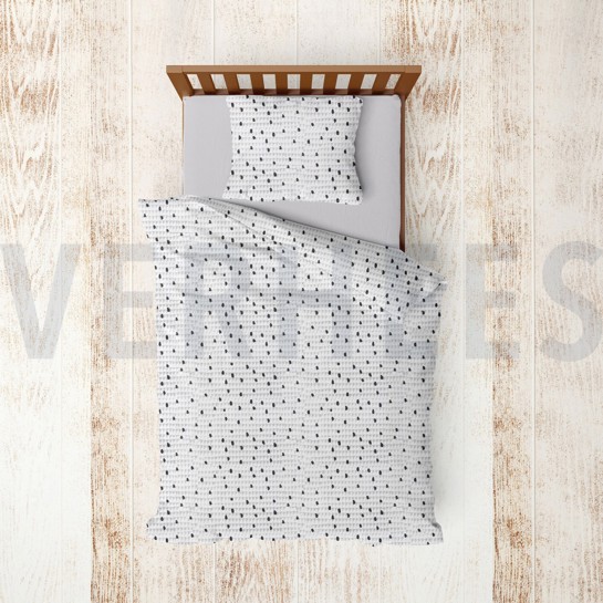 WAFFLE DOTS OCHRE #7