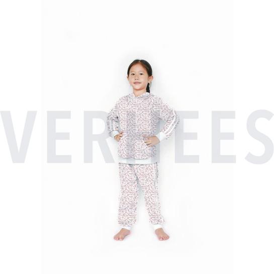 NICKY VELOURS FLEURS SAUMON #7