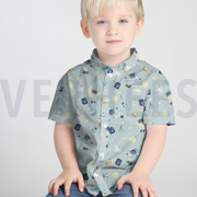 POPLIN DIGITAL SPACE WHITE (thumbnail) #7