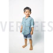 POPELINE DE COTON BÉBÉ MARITIME BLANC (thumbnail) #7