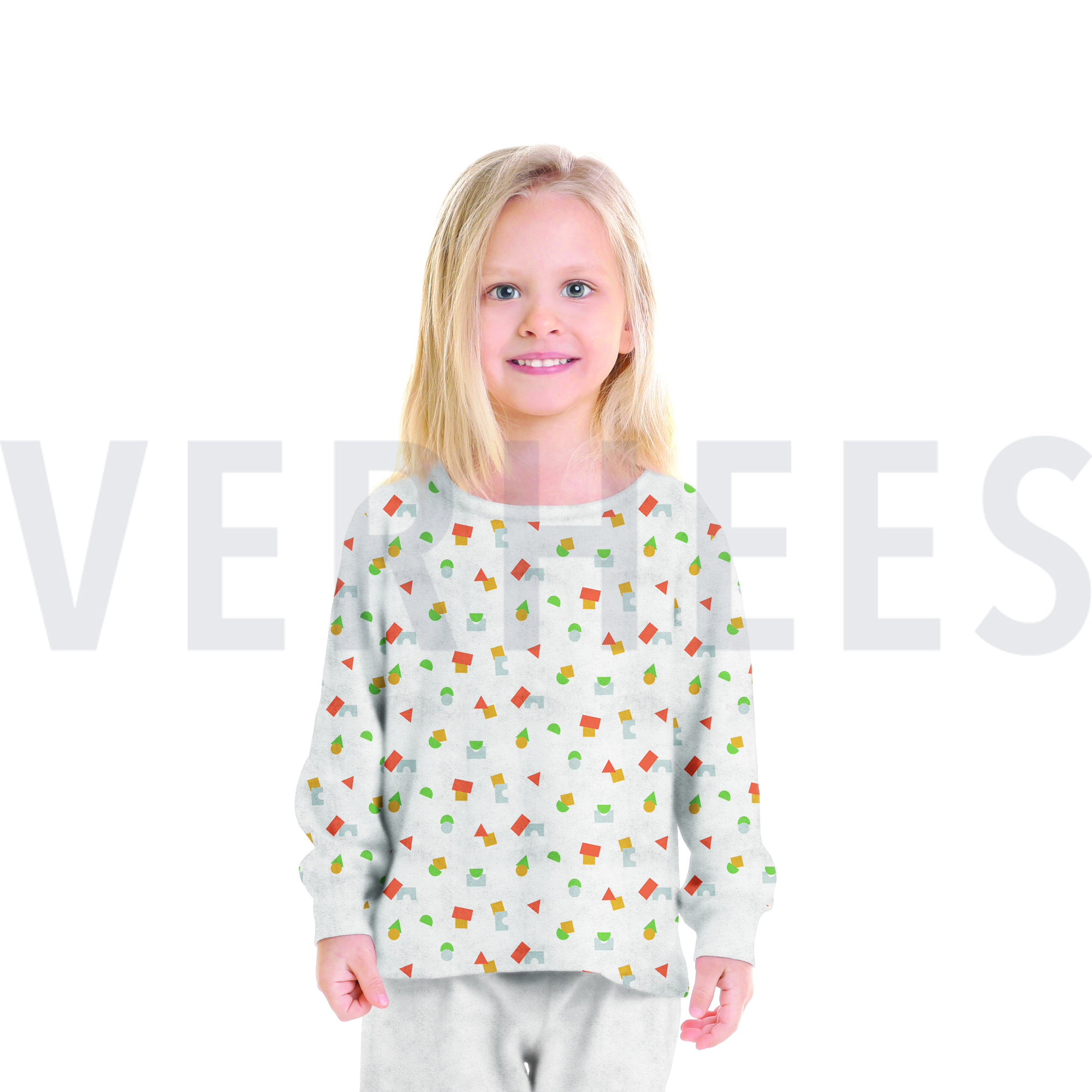 STRETCH TOWELLING SHAPES SAGE (high resolution) #7