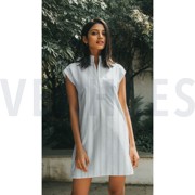 COTTON DOBBY OPTICAL WHITE (thumbnail) #7