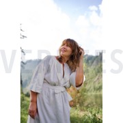 COTTON DOBBY WASHED LIGHT GREY (thumbnail) #7