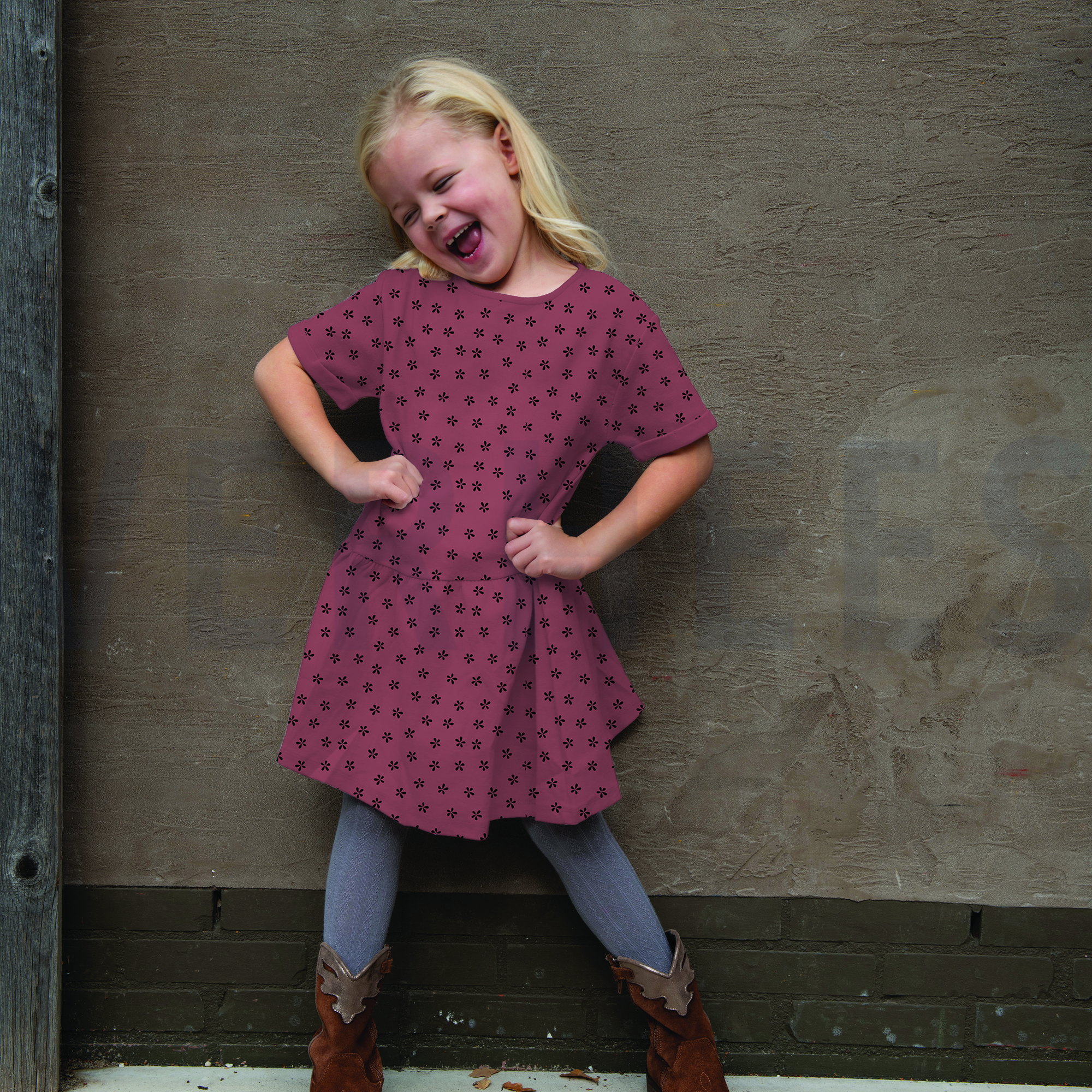 SOFT SWEAT FLEURS SIMPLES BLANC (high resolution) #7