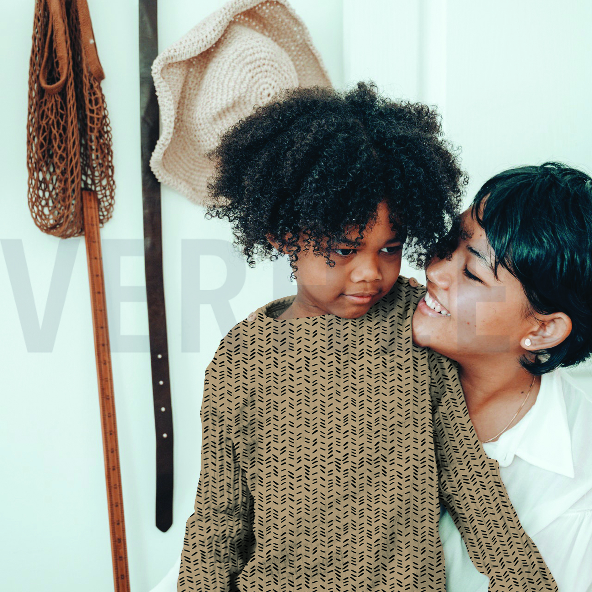 DOUBLE GAUZE STREPEN GEBROKEN WIT (high resolution) #7