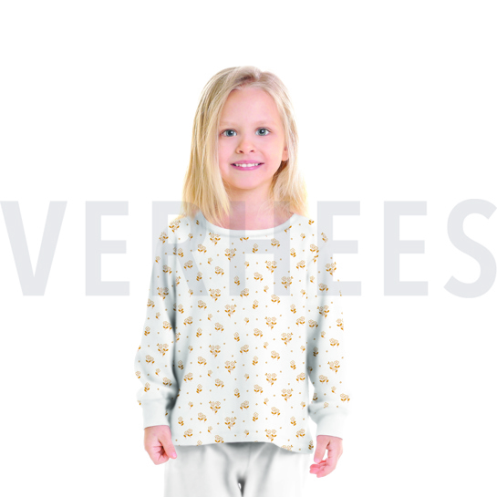 NICKY VELOURS BLOEMEN WIT #7