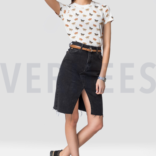 JERSEY GOTS DIGITAL SCHMETTERLINGE ESSIGGURKE #7