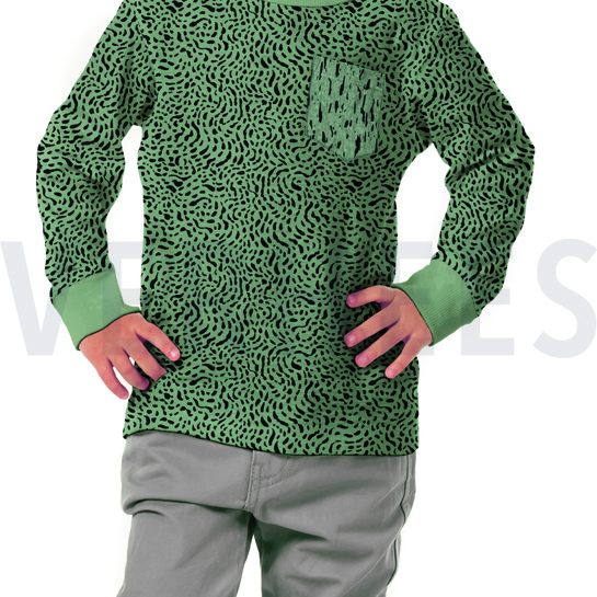 JERSEY DOTS AND SHAPES OLD ROSE #7