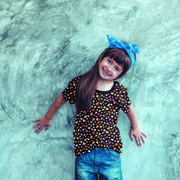 JERSEY GOTS GRAPHIC DOTS LIGHT BERRY (thumbnail) #7