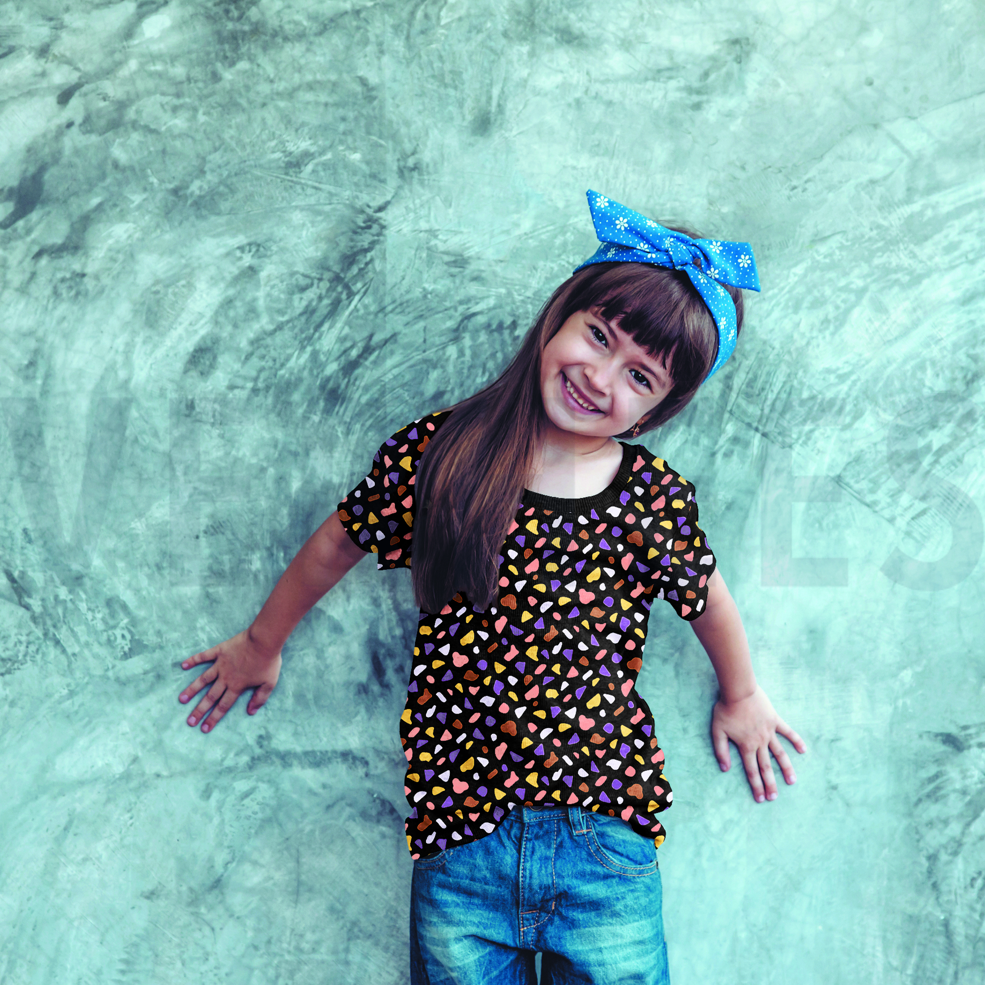 JERSEY GOTS GRAPHIC DOTS LIGHT BERRY (high resolution) #7