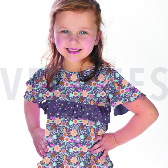 JERSEY GOTS FLOWERS BRICK #7