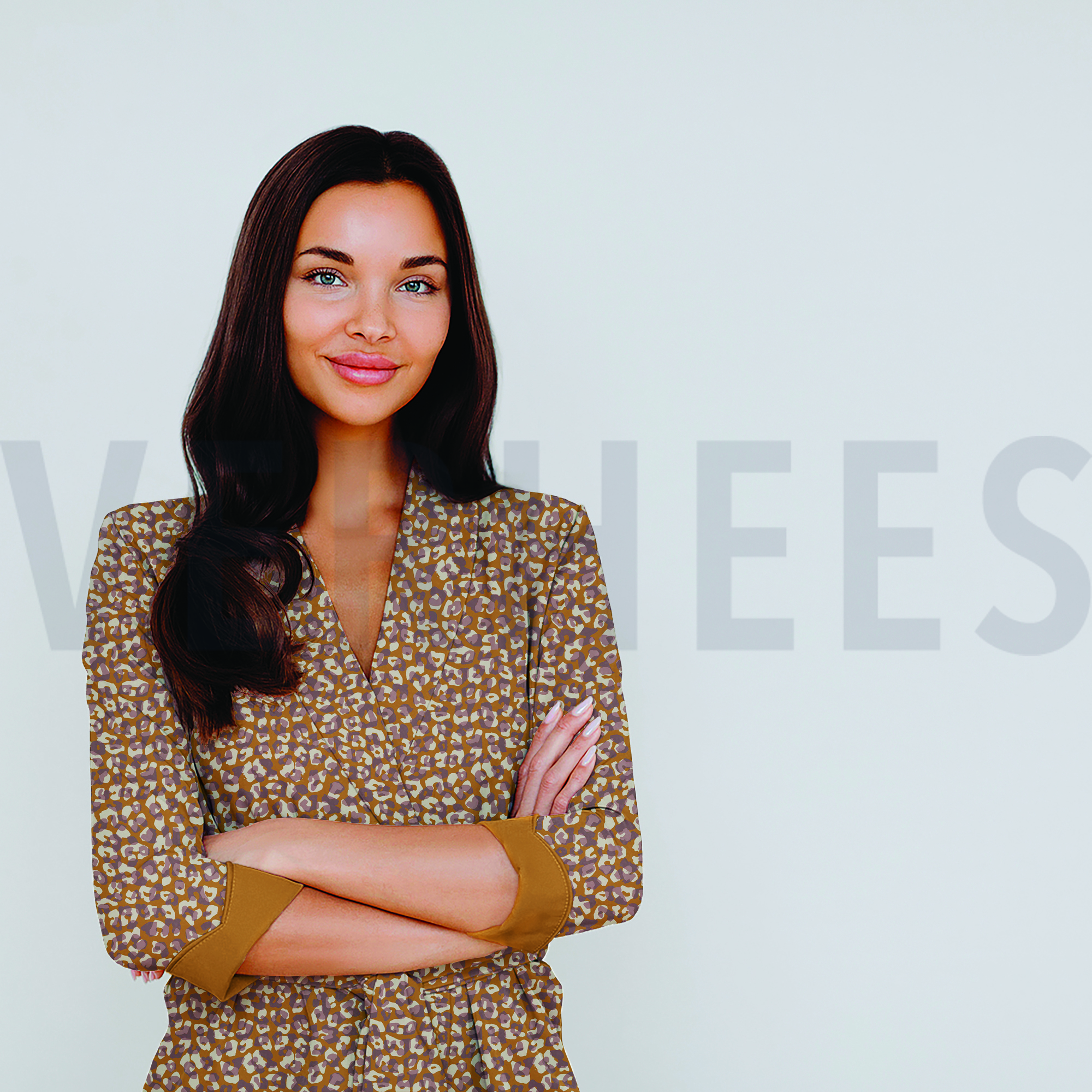 COTON SATIN STRETCH PEAU D’ANIMAL BRUN CLAIR (high resolution) #7