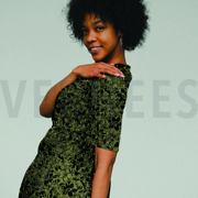 VISCOSE LUREX FLOWERS TAUPE (thumbnail) #7