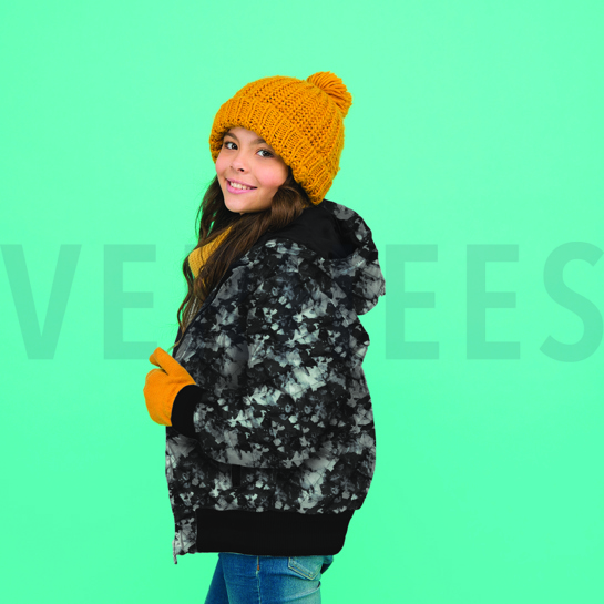 MATELASSÉ DIGITAL NOIR/BLANC #7