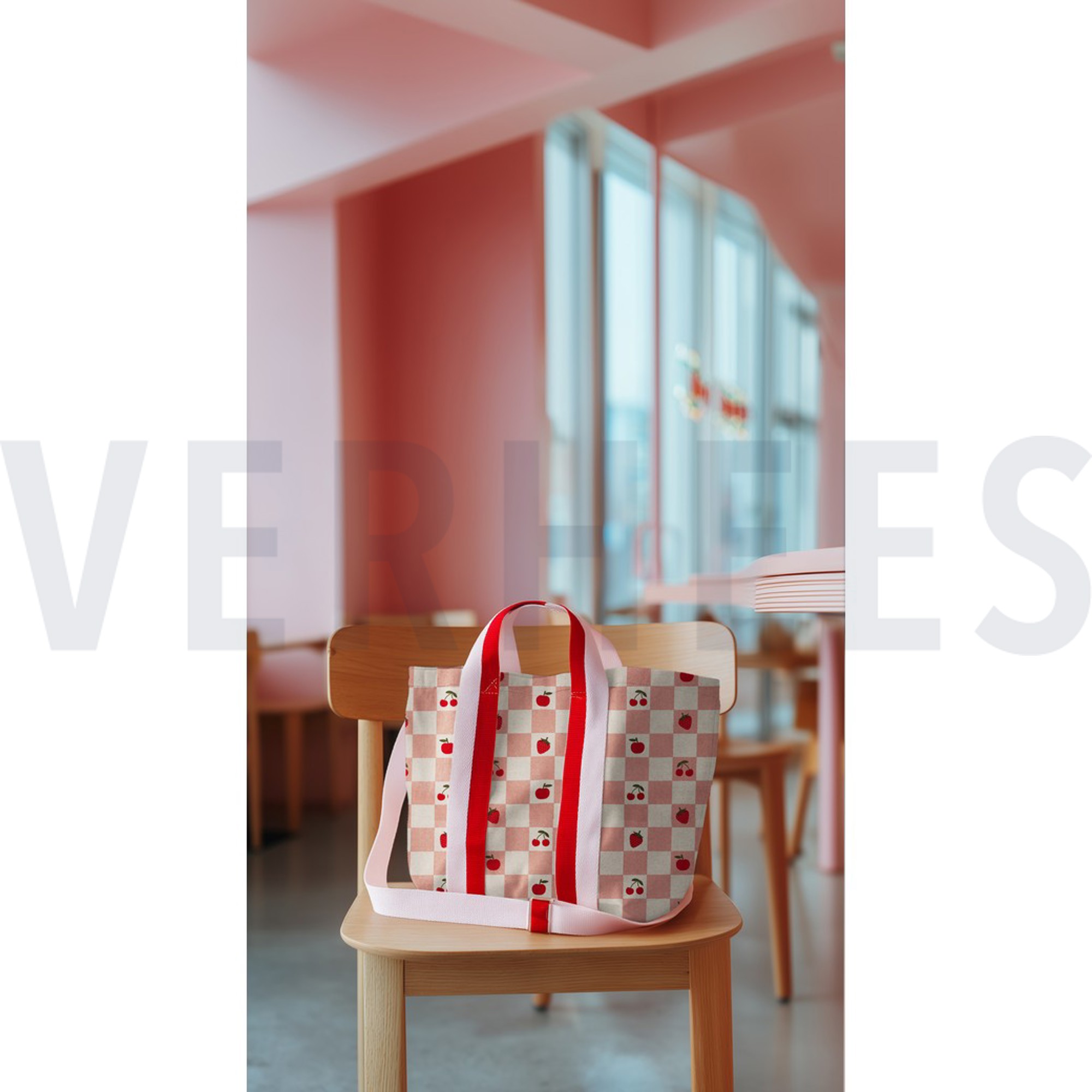 COATED CANVAS LINEN LOOK CHECKS GREEN (high resolution) #7