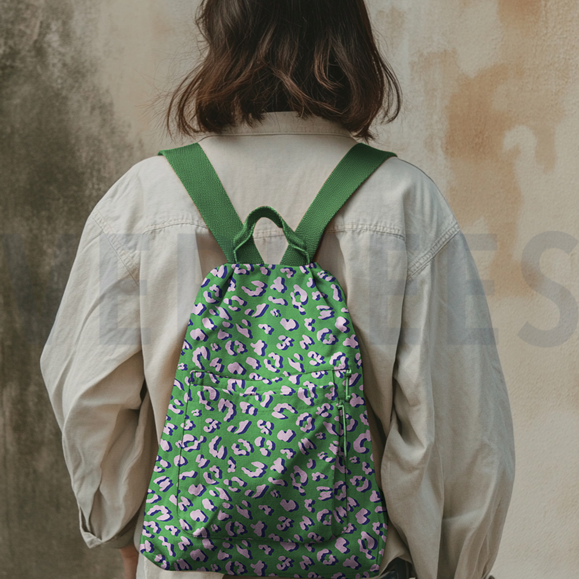 BESCHICHTETE BAUMWOLLE TIERHAUT PETROL (high resolution) #7