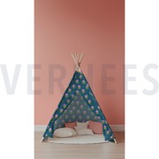 COATED COTTON RETRO FLOWERS NAVY (thumbnail) #7